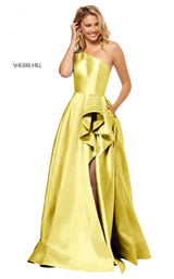 Sherri Hill 52577 Yellow