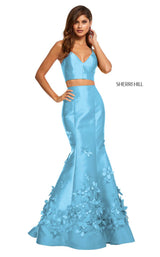 Sherri Hill 52580 Light Blue