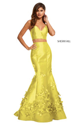 Sherri Hill 52580 Yellow