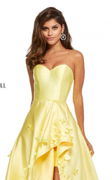 Sherri Hill 52581 Yellow
