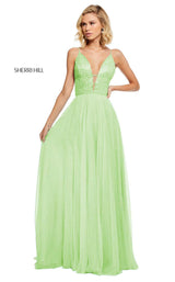 Sherri Hill 52589 Light Green