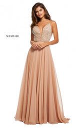 Sherri Hill 52589 Nude