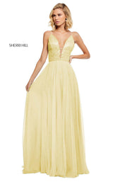 Sherri Hill 52589 Yellow