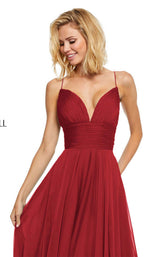 Sherri Hill 52590 Burgundy