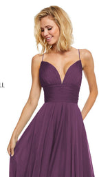 Sherri Hill 52590 Eggplant