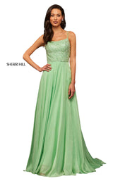 Sherri Hill 52591 Light Green