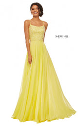 Sherri Hill 52591 Yellow