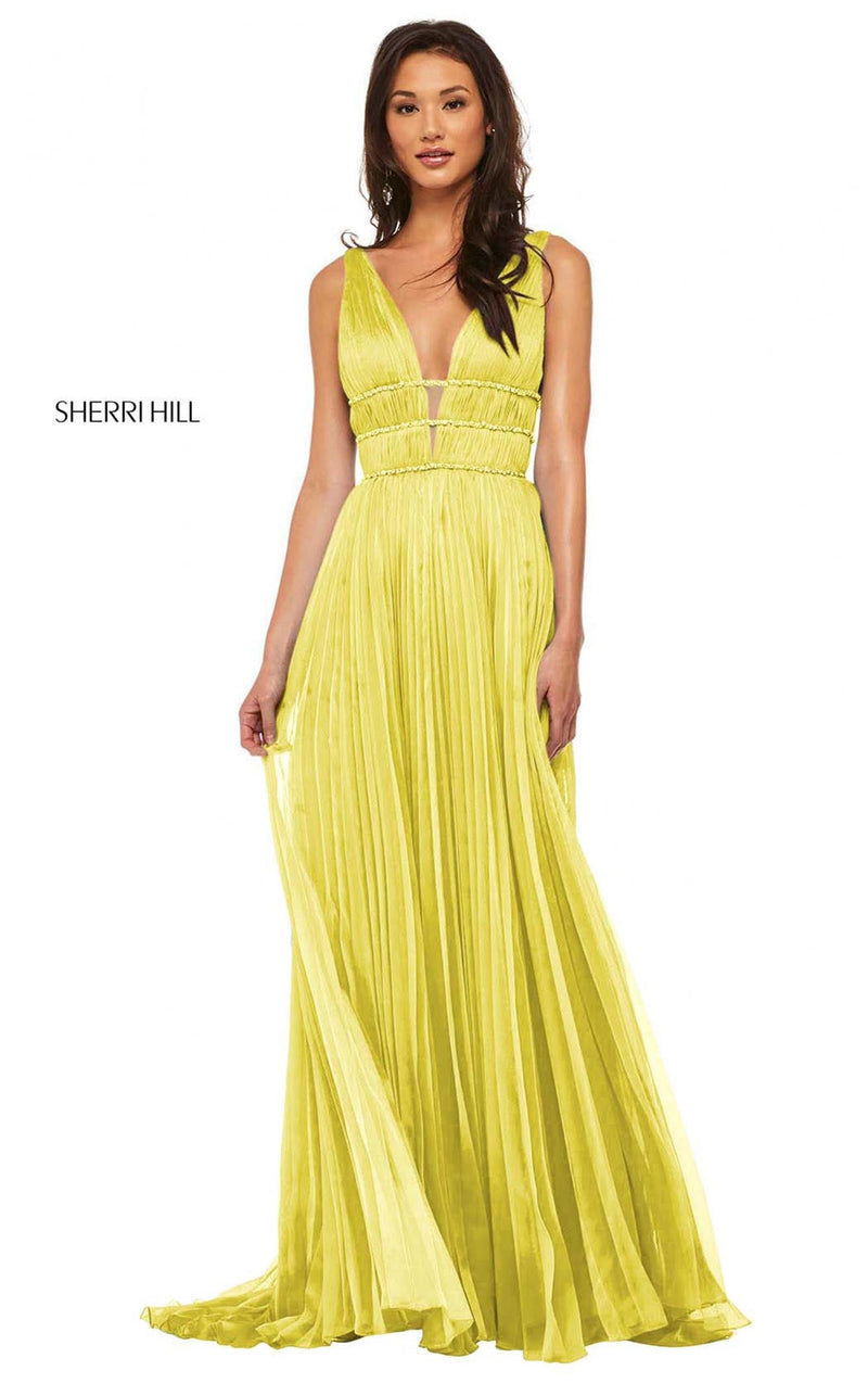 Sherri Hill 52593 Yellow