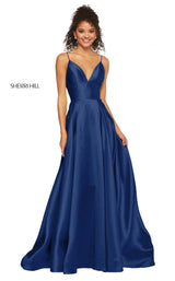 Sherri Hill 52597 Navy