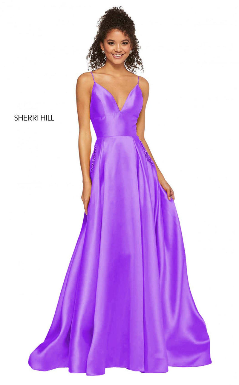 Sherri Hill 52597 Violet