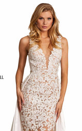 Sherri Hill 52599 Nude/Ivory