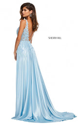 Sherri Hill 52599 Nude-Lt-Blue