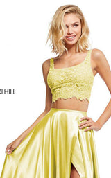 Sherri Hill 52600 Yellow