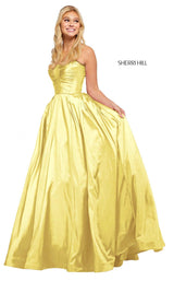 Sherri Hill 52603 Light Yellow