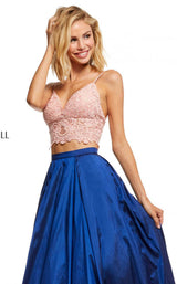 Sherri Hill 52604 Blush-Navy