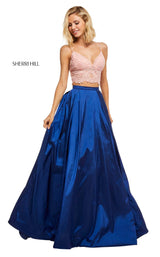 Sherri Hill 52604 Blush-Navy