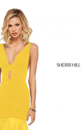 Sherri Hill 52606CL Yellow