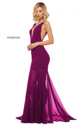 Sherri Hill 52610 Raspberry