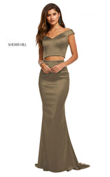 Sherri Hill 52612 Mocha