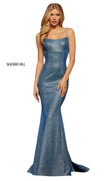 Sherri Hill 52614 Electric Blue