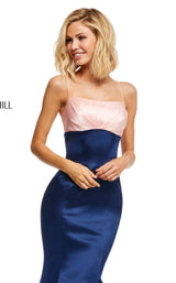 Sherri Hill 52615 Blush-Navy