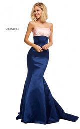 Sherri Hill 52615 Blush-Navy