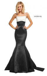 Sherri Hill 52615 Ivory/Black