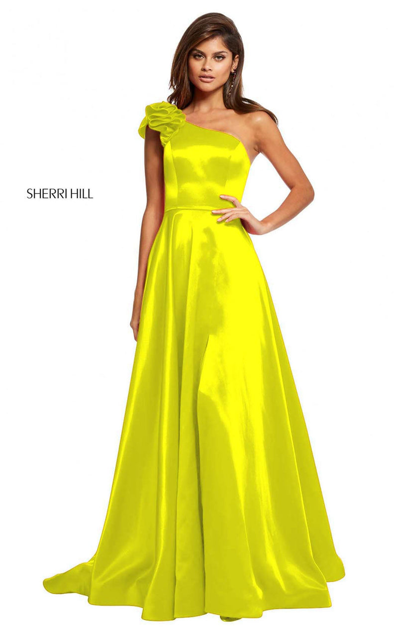 Sherri Hill 52619 Yellow