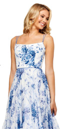 Sherri Hill 52621 Ivory-Blue-Print