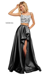 Sherri Hill 52623 Black/Ivory