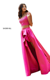 Sherri Hill 52623 Dark Coral