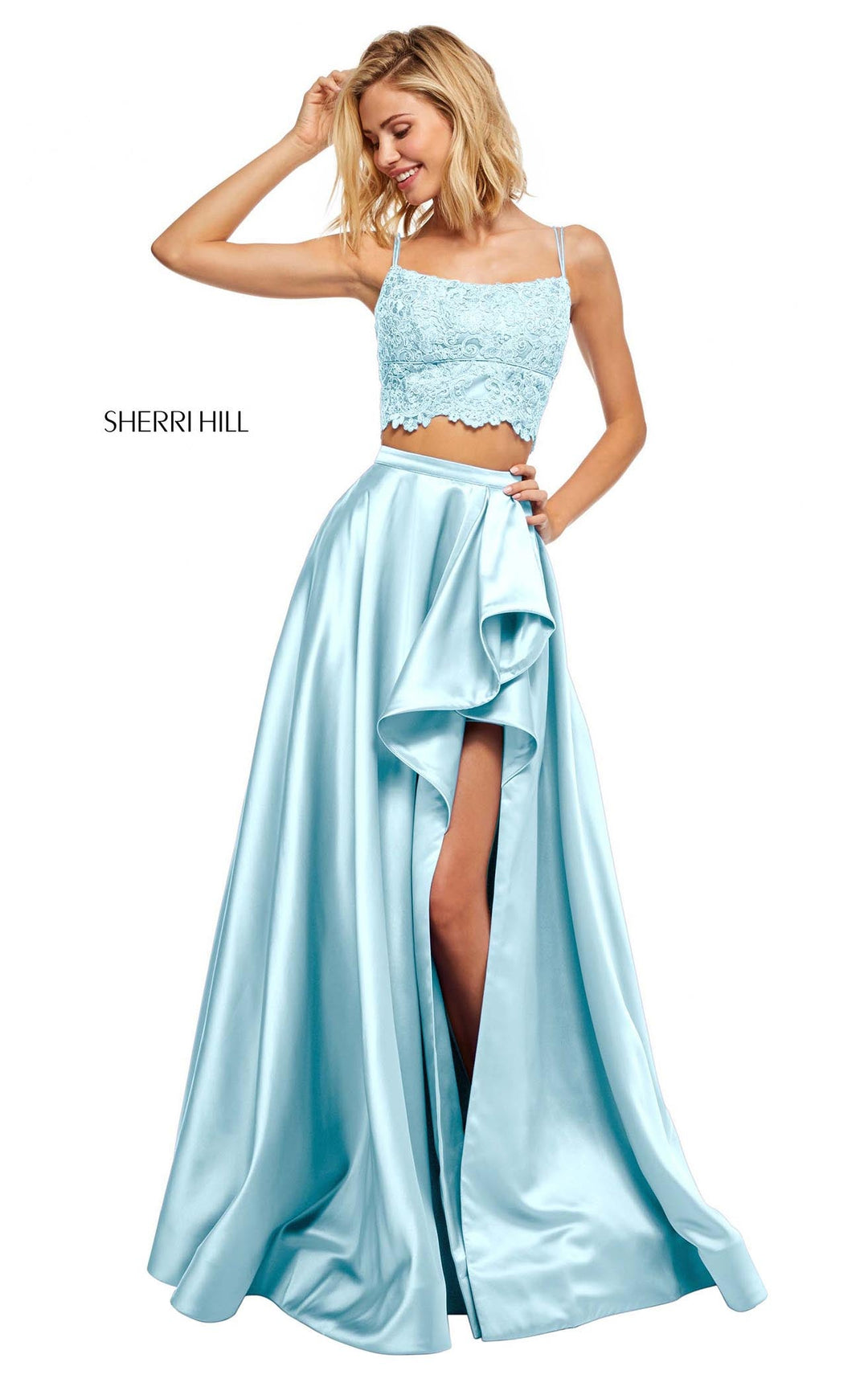 Sherri Hill 52623 Light Blue