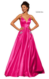 Sherri Hill 52629 Dark Coral