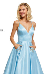 Sherri Hill 52629 Light Blue