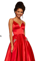 Sherri Hill 52629 Red