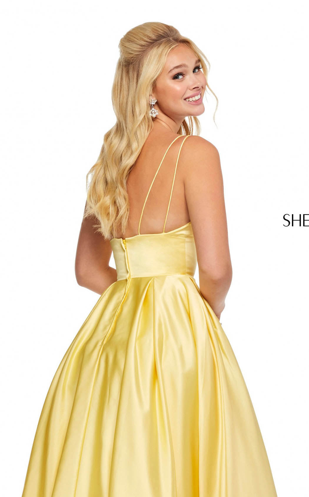Sherri Hill 52629 Yellow