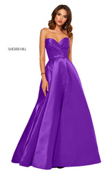 Sherri Hill 52631 Purple