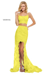 Sherri Hill 52634 Yellow