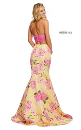 Sherri Hill 52635 Candy-Pink-Yellow