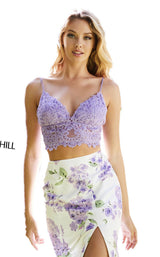 Sherri Hill 52635 Lilac/Ivory
