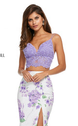 Sherri Hill 52635 Lilac/Ivory