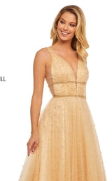 Sherri Hill 52640 Champagne