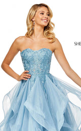 Sherri Hill 52645 Light Blue