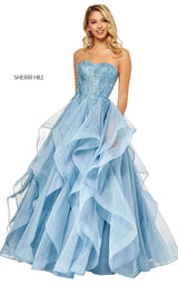 Sherri Hill 52645 Light Blue
