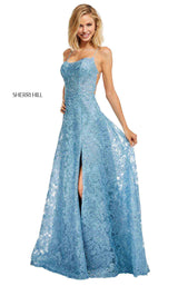 Sherri Hill 52646 Light Blue