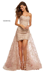Sherri Hill 52648 Rose Gold