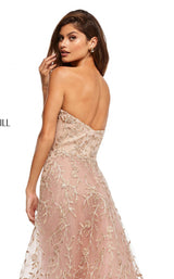 Sherri Hill 52648 Rose Gold