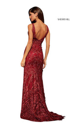 Sherri Hill 52649 Wine