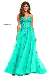 Sherri Hill 52651 Aqua