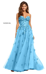 Sherri Hill 52651 Light Blue